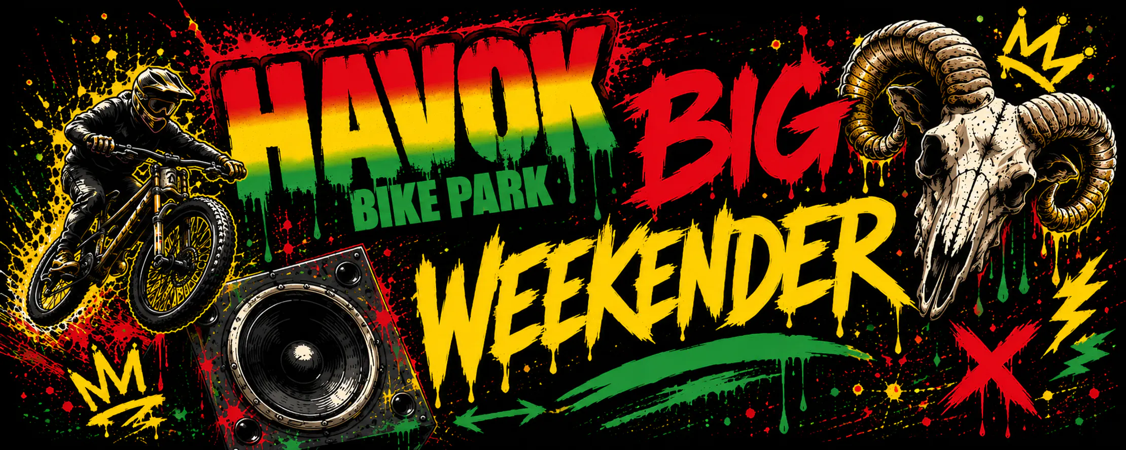 Image of big weekender weekend Banner